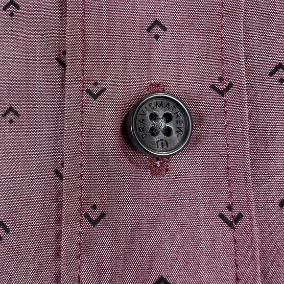 NEW Travis Mathew Prestige Tidbits Geometric Print Button Shirt Men's Large $99 - Picture 4 of 8